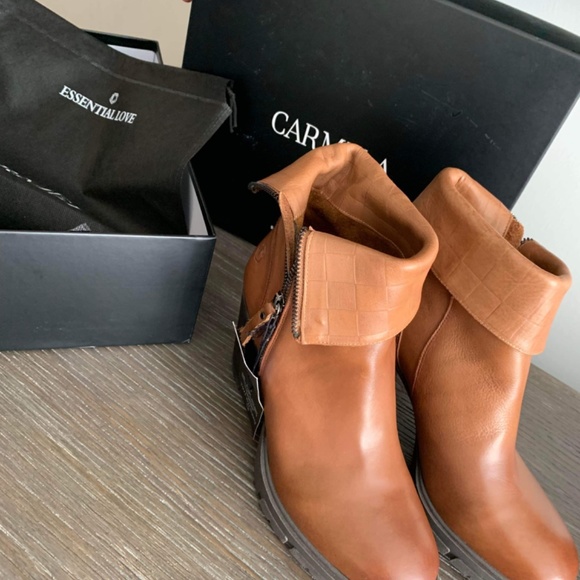 Caramel fall  booties - Picture 2 of 4